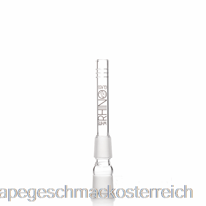 White Rhino 19/19 Glas-Downstem 4-Zoll-Vape-Geschmack